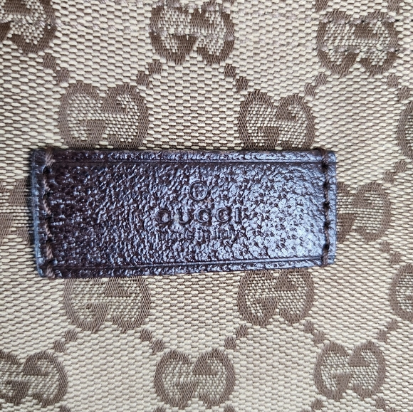 GUCCI GG Canvas Web Tote Bag - Picture 15 of 16